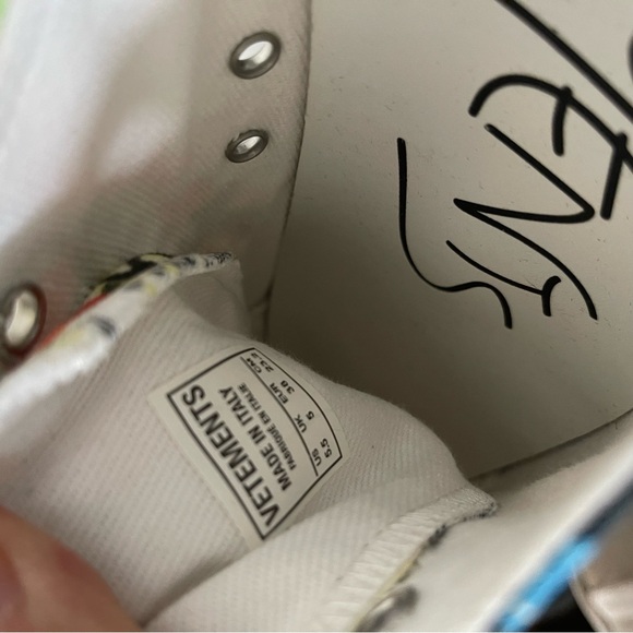 Vetements Korea Exclusive Low Top Sharpie Converse Sneaker - Picture 7 of 8